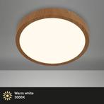 Briloner Leuchten plafondlamp LED, plafondlamp hout, warm, Huis en Inrichting, Ophalen of Verzenden, Zo goed als nieuw