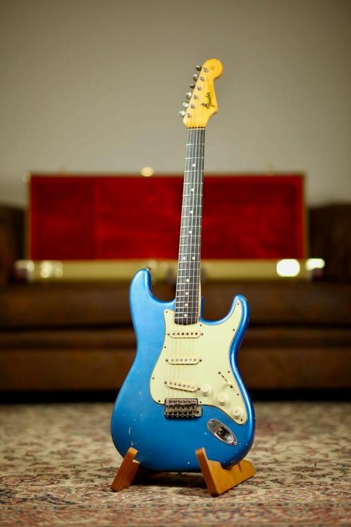 1965 Fender Stratocaster USA RW | Lake Placid Blue, Muziek en Instrumenten, Snaarinstrumenten | Gitaren | Elektrisch