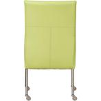 Leren eetkamerstoel Spark - Toledo Lime (felgroen) - Poten, Huis en Inrichting, Stoelen, Leren eetkamerstoel Spark - Toledo Lime (felgroen) - Poten staal rond RVS past perfect in uw interieur als u woonstijl: Industrieel, Modern is.