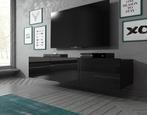 TV-Meubel Hoogglans Zwart - Hangend of staand - 150x32x43 cm