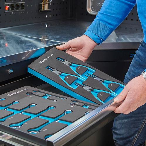 Datona Borgveertangenset 4-delig in Plus softmodule -, Doe-het-zelf en Verbouw, Gereedschap | Handgereedschap, Nieuw, Ophalen of Verzenden
