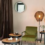 Janice ronde spiegel M - zwart - OUTLET B, Huis en Inrichting, Ophalen of Verzenden, Nieuw, Zwart