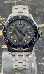 Omega Seamaster 42mm Diver Grey Dial - NEW 2025, Sieraden, Tassen en Uiterlijk, Staal, Staal, Polshorloge, Nieuw