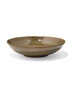 HEMA Diep bord Ø21.5cm Monaco reactief glazuur donkerbruin, Huis en Inrichting, Keuken | Servies, Verzenden, Nieuw