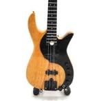 Miniatuur Fodera Monarch 4 basgitaar met gratis standaard, Ophalen of Verzenden, Nieuw, Pop, Beeldje of Miniatuur