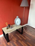 Industrieele salontafels met staal en steigerhout, Huis en Inrichting, Ophalen of Verzenden, Nieuw, Overige houtsoorten, Industrieel , vintage