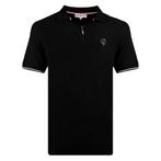 -24% Q1905  Q1905 Polo shirt stroke -  maat XXXL, Nieuw, Zwart, Verzenden