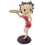 Betty Boop Serveerster Rood Beeld 3ft, Verzamelen, Beelden en Beeldjes, Ophalen, Gebruikt