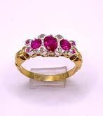 Zonder Minimumprijs - Eeuwigheidsring - 9 kt. Geel goud,, Sieraden, Tassen en Uiterlijk, Antieke sieraden