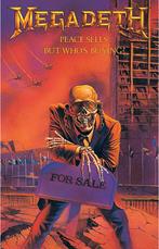 Megadeth Peace Sells - Textiel Poster officiële merchandise, Ophalen of Verzenden, Nieuw, Poster, Artwork of Schilderij