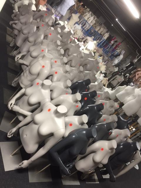 Heren en dames torsos op RVS poot, Zakelijke goederen, Kantoor en Winkelinrichting | Winkel en Inventaris