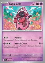 Tapu Lele 092/191 holo surging sparks, Ophalen of Verzenden, Nieuw, Losse kaart, Foil
