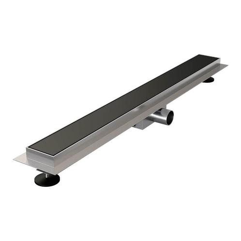 Douchegoot Brauer Mat Zwart Inclusief Vloerflens 70x7 cm, Doe-het-zelf en Verbouw, Sanitair, Douche, Nieuw, Ophalen of Verzenden