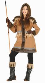 Eskimo Kostuum Dames Bruin, Nieuw, Verzenden