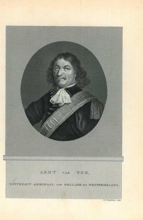 Portrait of Aert Jansse van Nes, Antiek en Kunst, Kunst | Etsen en Gravures