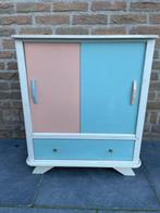 Kleerkast - Hout - Vintage poppenkleerkast, Antiek en Kunst