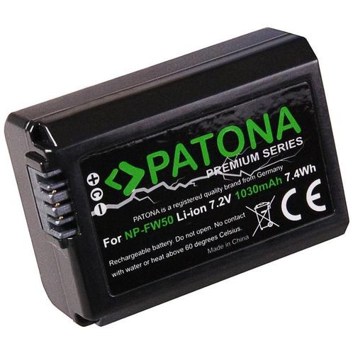 Sony NP-FW50 accu (Patona Premium), Audio, Tv en Foto, Accu's en Batterijen, Nieuw, Verzenden