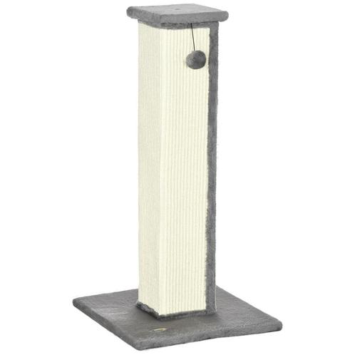 TRUUSK Krabpaal 81cm Hoge Krabkolom Van Sisal Met Speelbal,, Dieren en Toebehoren, Katten-accessoires, Nieuw, Verzenden