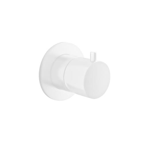 Stopkraan Hotbath Cobber Inbouw Thermostaat Mat Wit (excl., Doe-het-zelf en Verbouw, Sanitair, Kraan, Nieuw, Chroom, Ophalen of Verzenden