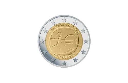2 euro E.M.U. 2009 - Italië, Postzegels en Munten, Munten | Europa | Euromunten, Verzenden