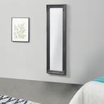 Wandspiegel Livorno met barok lijst 132x42x3,5 cm donkergrij