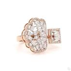 Ring - 14 karaat Roségoud - 1.84ct. tw. Diamant (Natuurlijk), Nieuw