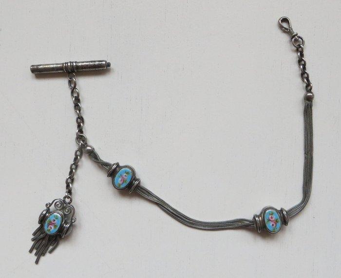 Zonder minimumprijs - Ketting met hanger Zilver - Antieke, Sieraden, Tassen en Uiterlijk, Antieke sieraden