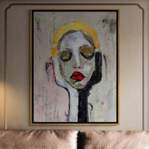 Arvydas Gaiciunas (Retne) - Slo N-6 – Contemporary Character, Antiek en Kunst, Kunst | Schilderijen | Modern