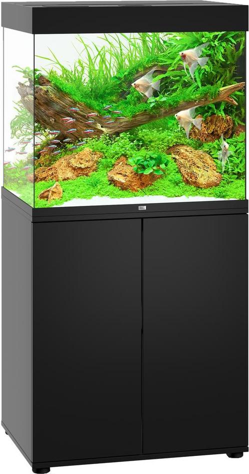 Lido 200 LED Aquarium + Meubel Zwart, Dieren en Toebehoren, Vissen | Aquaria en Toebehoren, Nieuw, Ophalen of Verzenden