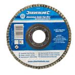Silverline Lamellenschijf - Heavy-Duty - Aluminiumoxide -..., Doe-het-zelf en Verbouw, Gereedschap | Slijpmachines, Ophalen of Verzenden