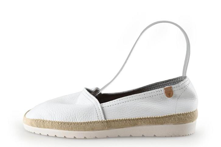 Zubi Instappers in maat 37 Wit | 15% korting, Kleding | Dames, Schoenen, Wit, Zo goed als nieuw, Instappers, Verzenden