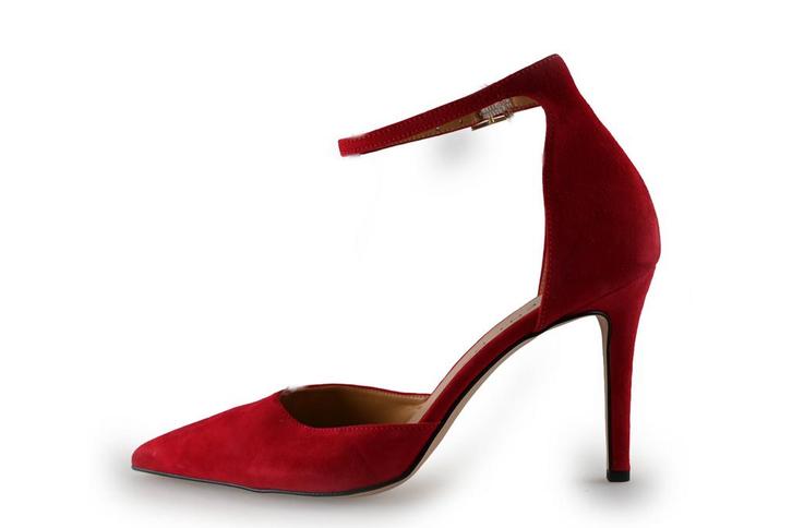 Laurent David Pumps in maat 41 Rood, Kleding | Dames, Schoenen, Rood, Zo goed als nieuw, Pumps, Verzenden