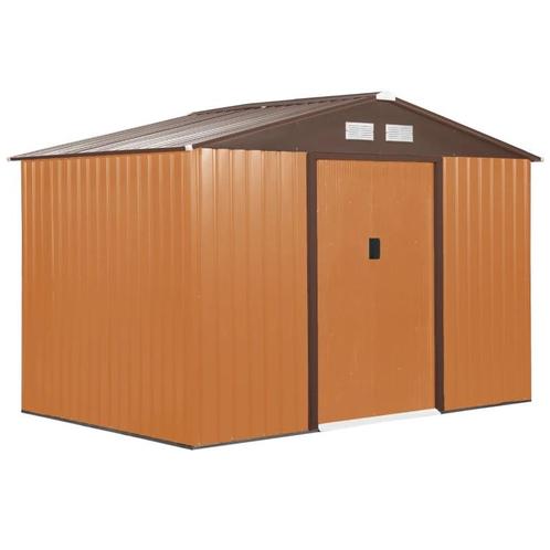TRUUSK Gereedschapsschuur Met Schuifdeuren 2,77 X 1,95 X 1,9, Tuin en Terras, Bergingen en Tuinkasten, Nieuw, Verzenden