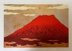 Golden Red Fuji - Kunio kaneko - Japan (Zonder Minimumprijs), Antiek en Kunst