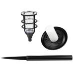 Benson Set van 3 tuinlampen - solar LED - vlameffect - ø..., Tuin en Terras, Ophalen of Verzenden, Nieuw