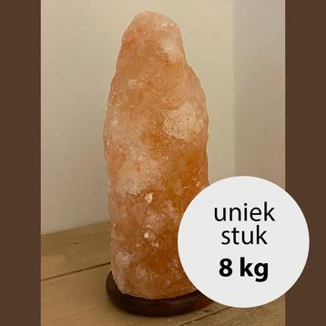 Himalaya Zoutlamp Rood-Roze - 8 kg uniek stuk beschikbaar voor biedingen
