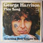 George Harrison - This song - Single, Cd's en Dvd's, Gebruikt, 7 inch, Pop, Single