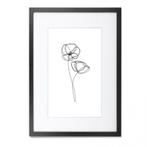 Wissellijst Hout Zwart 30x40cm, Huis en Inrichting, Woonaccessoires | Lijsten, Nieuw