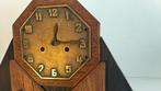 Klok - Amsterdamse School - Art Deco Mundi-Messing-, Antiek en Kunst, Antiek | Klokken