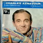 Single - Charles Aznavour - Les Com?diens, Zo goed als nieuw, Verzenden