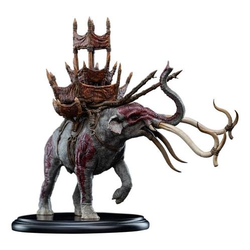 Lord of the Rings Mini Statue Mumak in Battle 17 cm, Verzamelen, Lord of the Rings, Nieuw, Ophalen of Verzenden