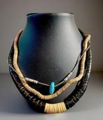 Halsketting - Verenigde Staten Heishi koraal oesterschelp