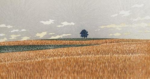 Hill-1 Wheat - Hajime Namiki  (b 1947) - Japan, Antiek en Kunst, Antiek | Overige Antiek