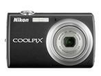 Nikon Coolpix S220 Digitale Compact Camera - Zwart, Verzenden, Zo goed als nieuw