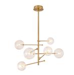 Suitta hanglamp - Lumina 6 bollen, Huis en Inrichting, Ophalen of Verzenden, Nieuw