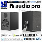 Audio Pro A28 actieve speakers met HDMI en WiFi streaming, Overige merken, Nieuw, Ophalen of Verzenden, 120 watt of meer