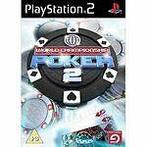 PlayStation2 : World Championship Poker 2 (PS2), Zo goed als nieuw, Verzenden