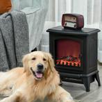 Elektrische Haard, Vrijstaande Haard Met LED-vlam Effect, 20, Huis en Inrichting, Verzenden, Nieuw