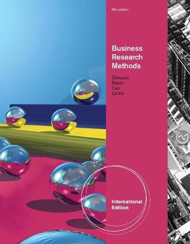 Business Research Methods  International Edition (with, Boeken, Studieboeken en Cursussen, Verzenden