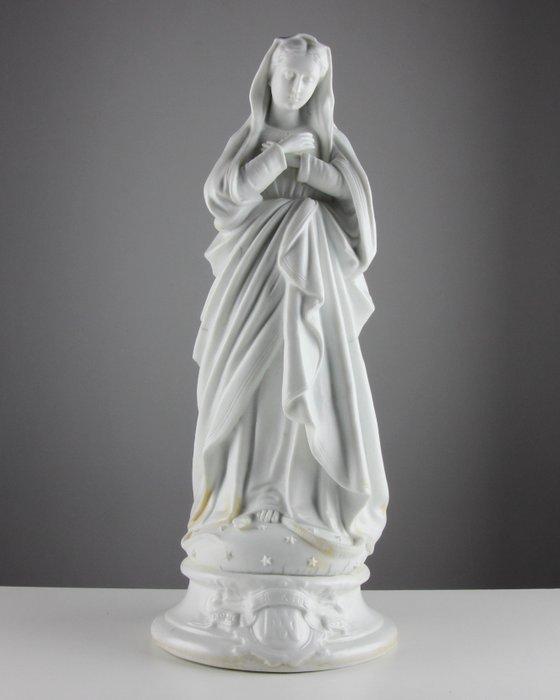Beeldje - Mary Immaculate Conception - 45 cm - Biscuit, Antiek en Kunst, Kunst | Niet-Westerse kunst
